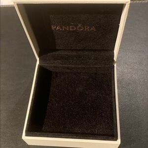 Pandora Black and Cream Jewelry Gift Box